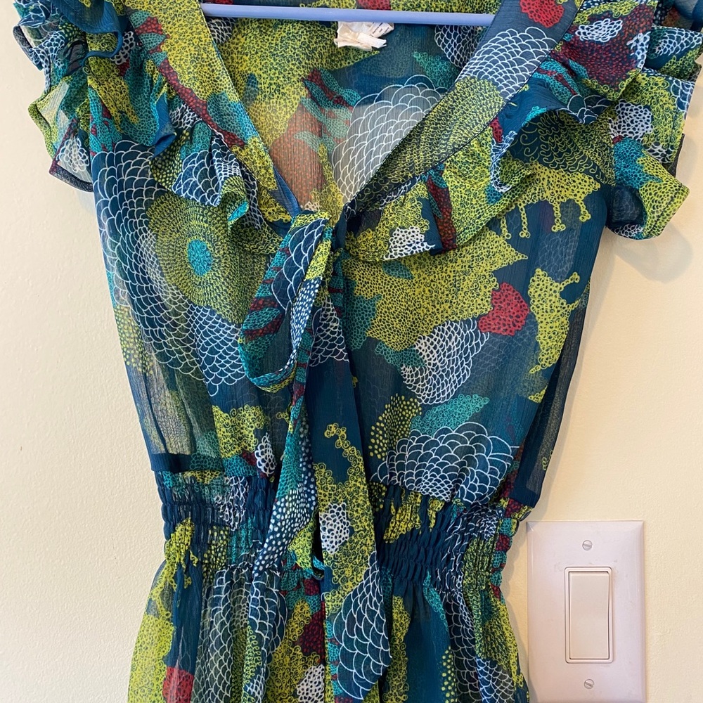 Floral Sheer Top